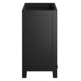 Tobin 36" Solid Wood Bathroom Vanity Cabinet (Sink Basin Not Included) in Black