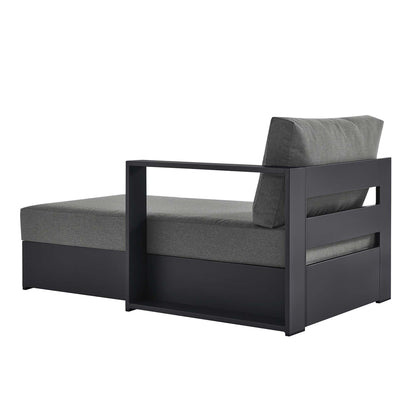 Tahoe Outdoor Patio Powder-Coated Aluminum Modular Right-Facing Chaise Lounge by Furniture for America