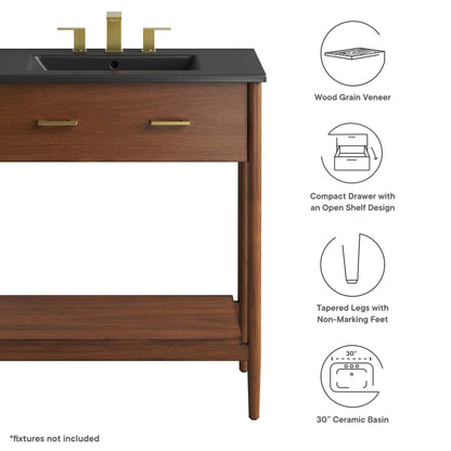 Zaire 30" Bathroom Vanity by Furniture For America