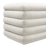 Shuttle Boucle Upholstered Storage Bench in Cloud
