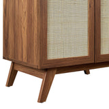 Wren 30" Bathroom Vanity in Walnut White