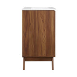 Wren 30" Bathroom Vanity in Walnut White