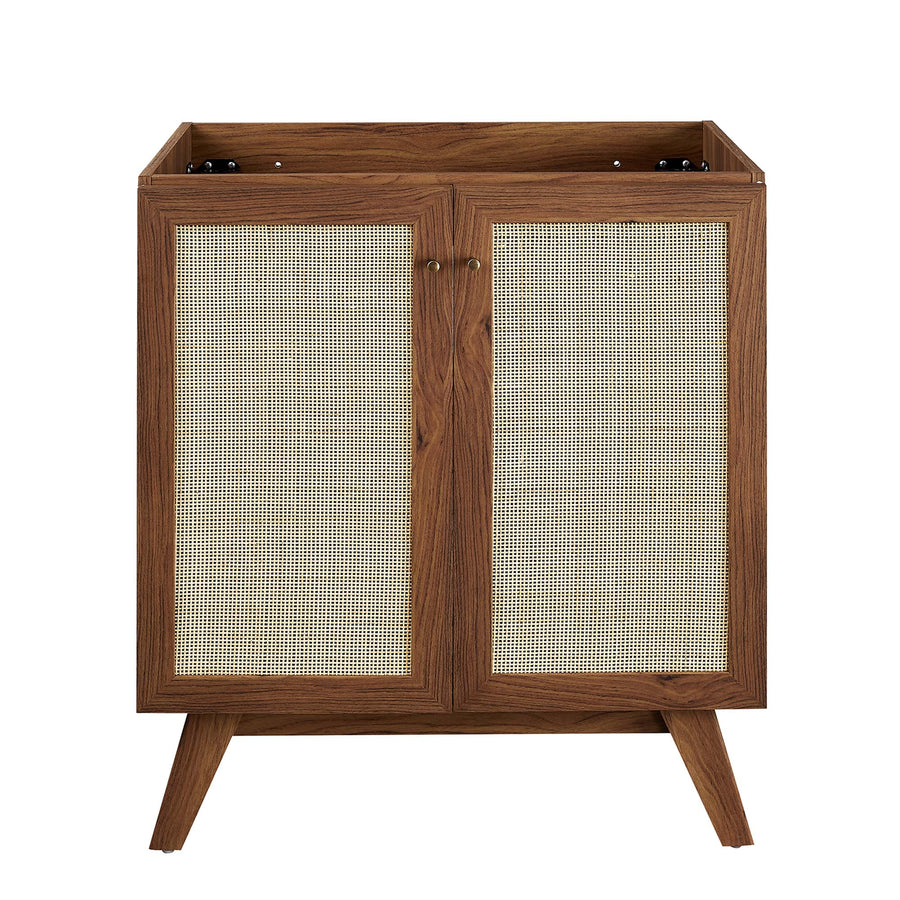 Wren 30" Bathroom Vanity in Walnut White