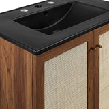 Wren 30" Bathroom Vanity in Walnut Black