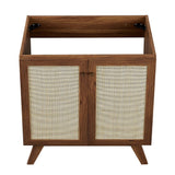 Wren 30" Bathroom Vanity in Walnut Black