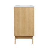 Wren 36" Bathroom Vanity in Oak White