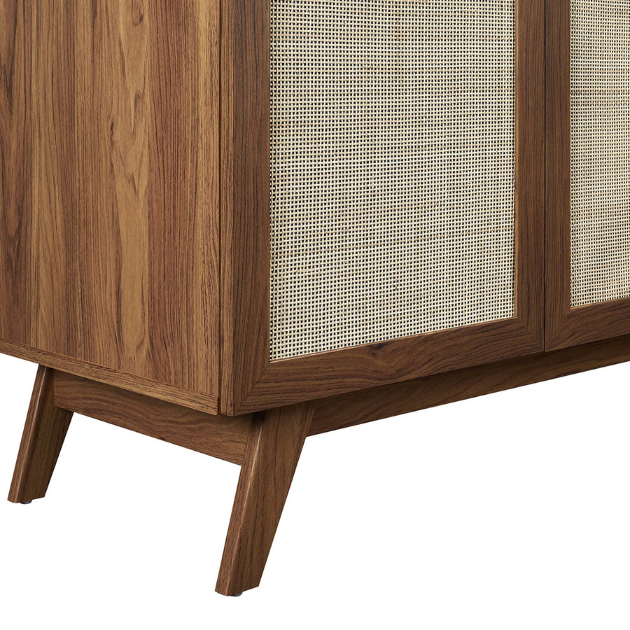 Wren 36" Bathroom Vanity in Walnut White