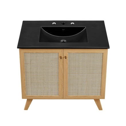 Soma 36" Bathroom Vanity in Oak Black