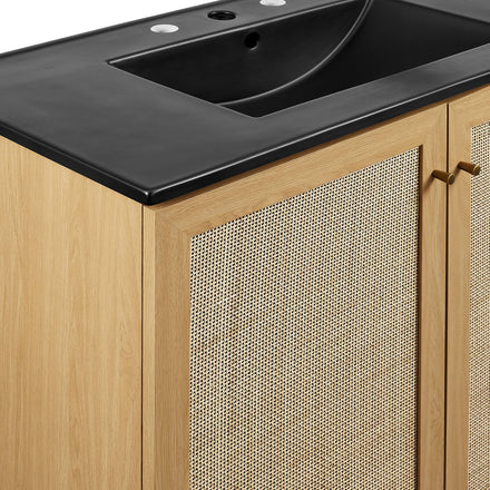 Soma 36" Bathroom Vanity in Oak Black