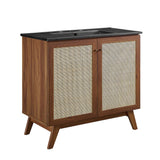 Wren 36" Bathroom Vanity in Walnut Black