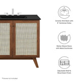 Wren 36" Bathroom Vanity in Walnut Black