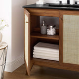 Wren 36" Bathroom Vanity in Walnut Black