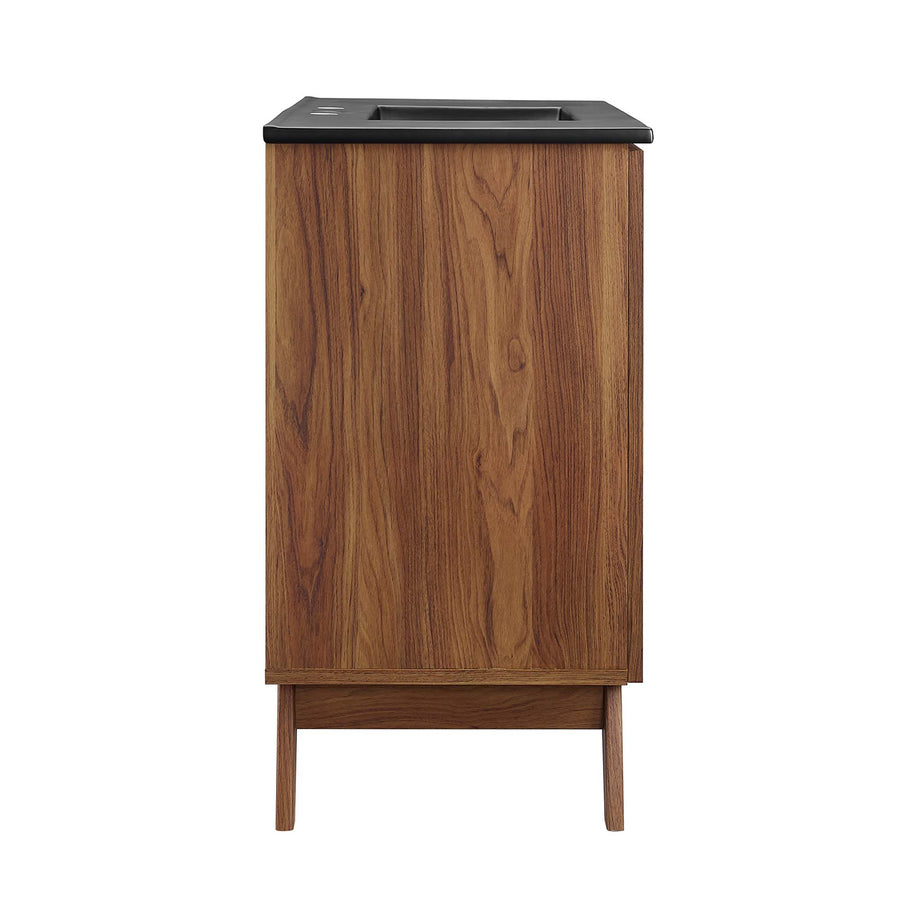 Wren 36" Bathroom Vanity in Walnut Black