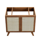 Wren 36" Bathroom Vanity in Walnut Black