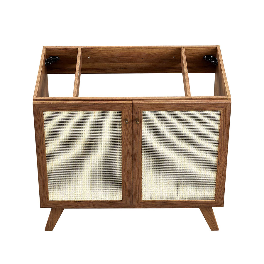 Wren 36" Bathroom Vanity in Walnut Black