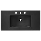Wren 36" Bathroom Vanity in Walnut Black