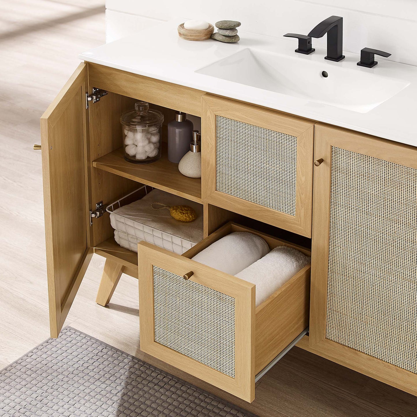 Soma 48" Single Sink Bathroom Vanity by Furniture For America