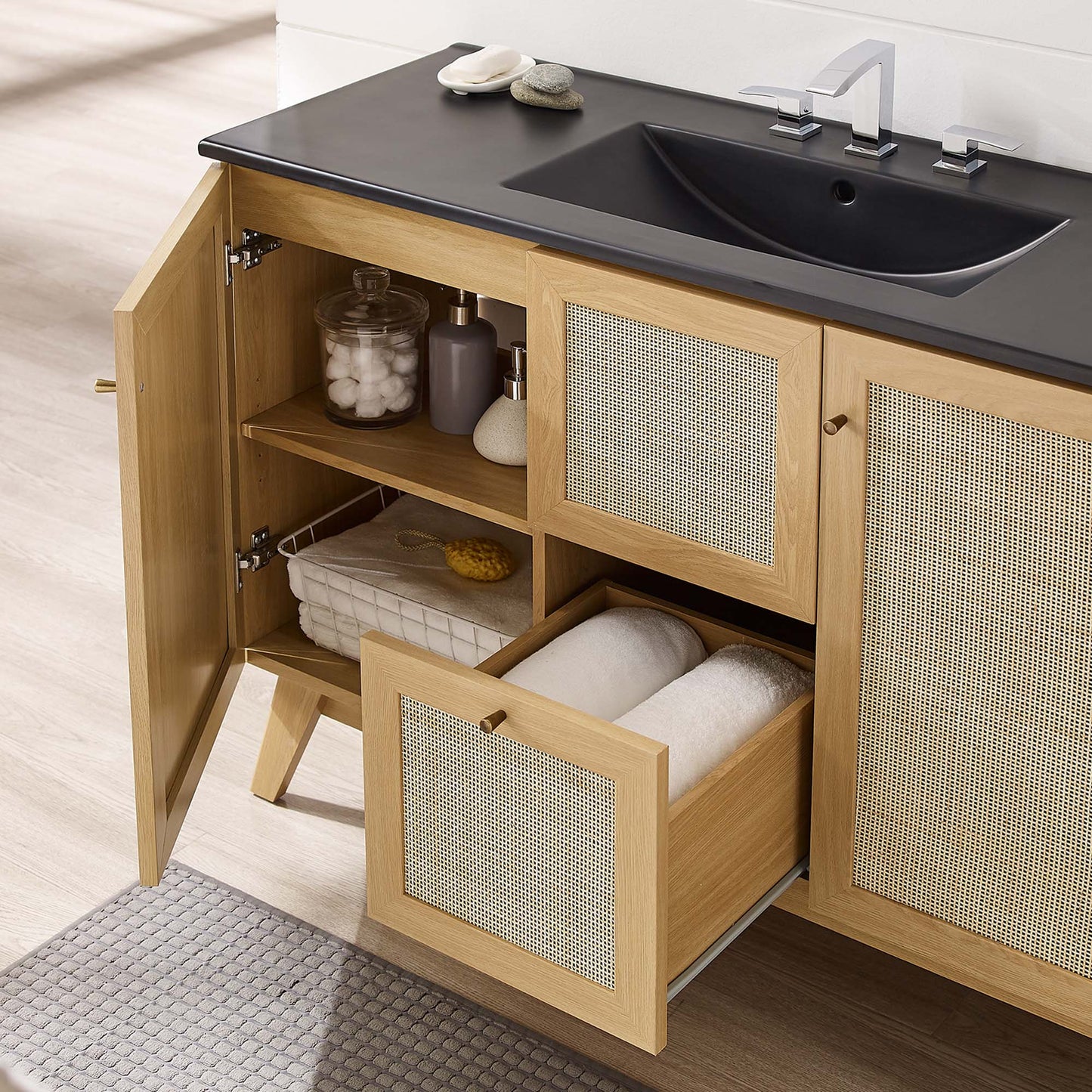 Soma 48" Single Sink Bathroom Vanity by Furniture For America