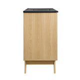 Wren 48" Single Sink Bathroom Vanity in Oak Black