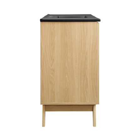 Soma 48" Single Sink Bathroom Vanity in Oak Black