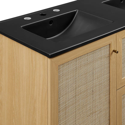 Soma 48" Double Sink Bathroom Vanity by Furniture For America