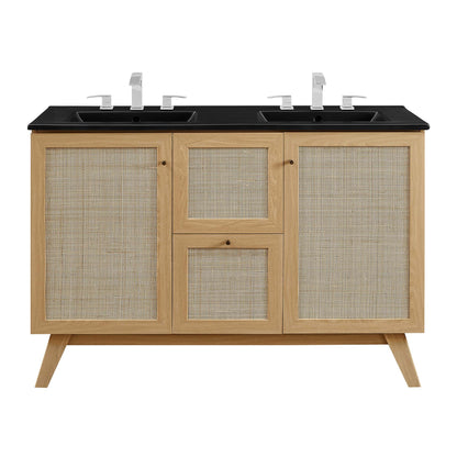 Soma 48" Double Sink Bathroom Vanity by Furniture For America