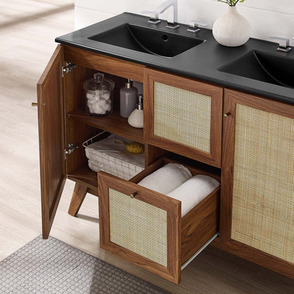 Soma 48" Double Sink Bathroom Vanity by Furniture For America