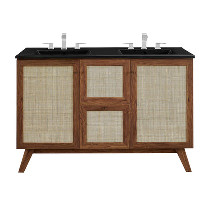 Soma 48" Double Sink Bathroom Vanity by Furniture For America
