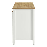 Dexter Kitchen Island in Oak White