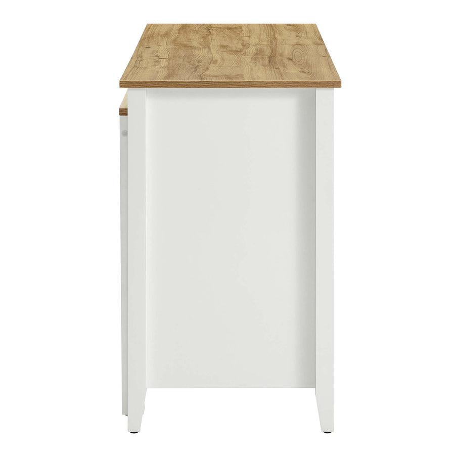 Dexter Kitchen Island in Oak White