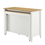 Dexter Kitchen Island in Oak White