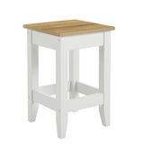 Vejle Kitchen Stool in Oak White