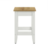 Vejle Kitchen Stool in Oak White