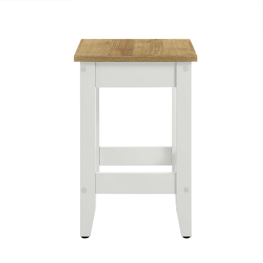 Vejle Kitchen Stool in Oak White