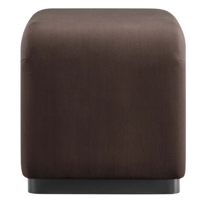 Koda Performance Velvet Waterfall Stool by Furniture For America