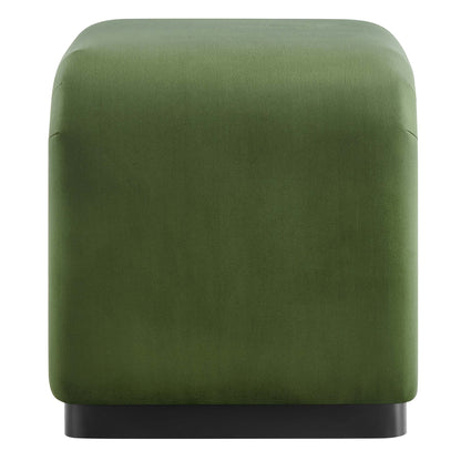 Koda Performance Velvet Waterfall Stool by Furniture For America