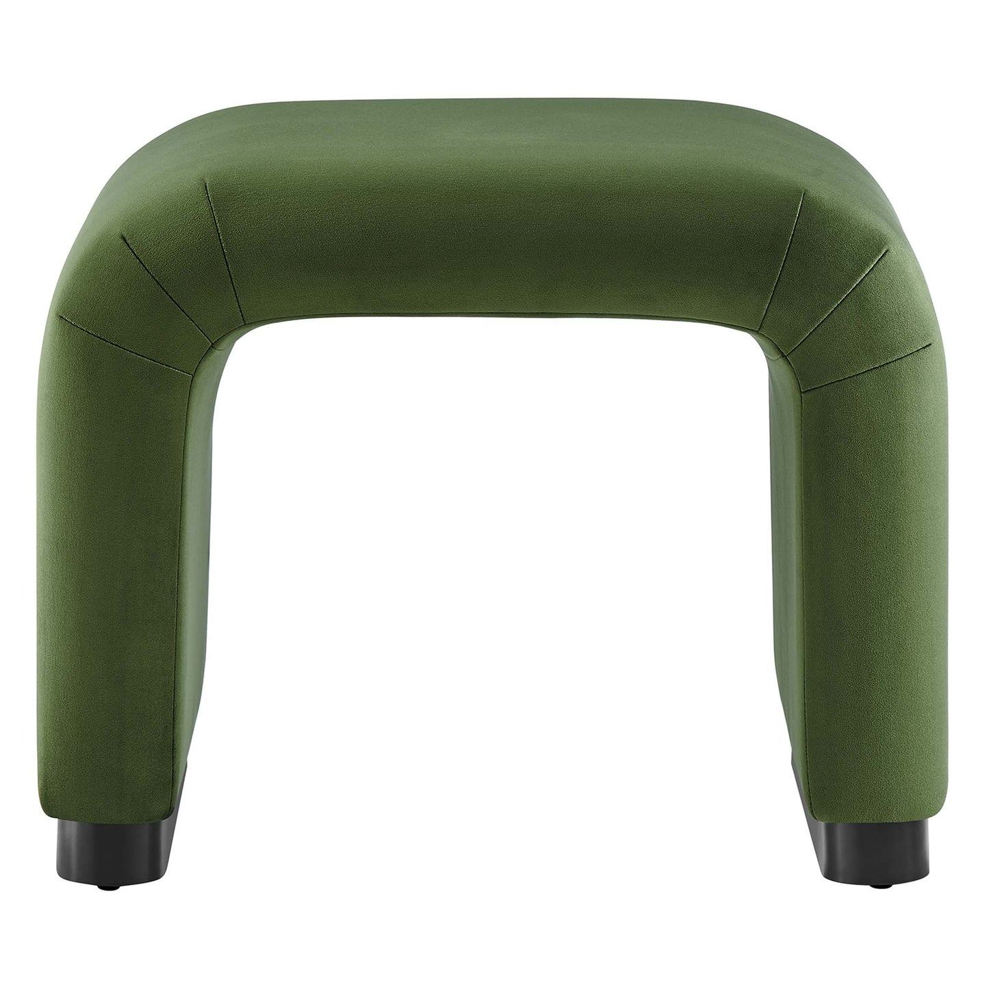 Koda Performance Velvet Waterfall Stool by Furniture For America