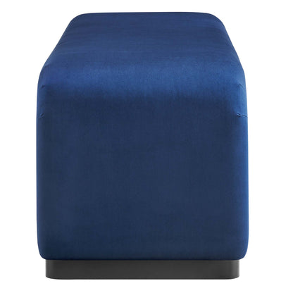 Koda Performance Velvet Waterfall Long Bench by Furniture For America
