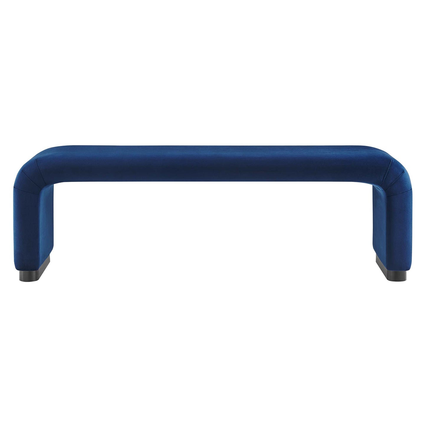 Koda Performance Velvet Waterfall Long Bench by Furniture For America