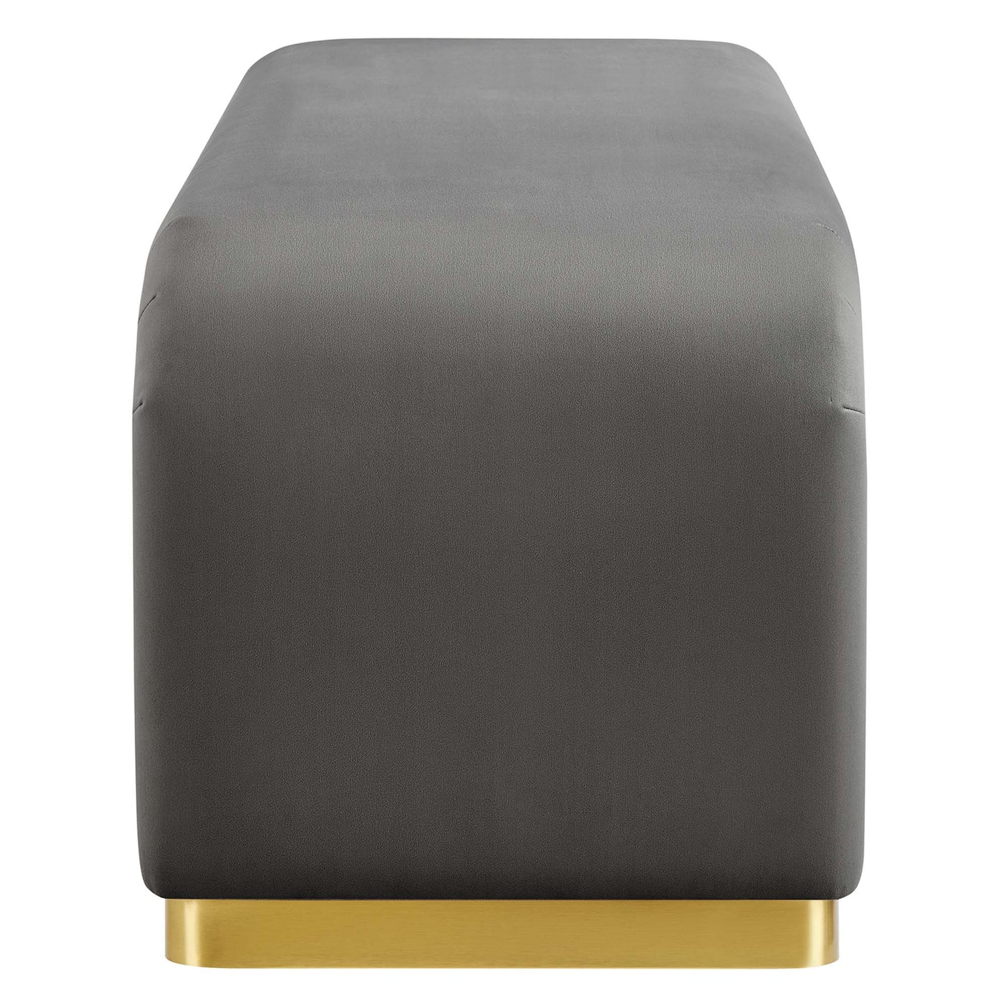 Koda Performance Velvet Waterfall Long Bench by Furniture For America