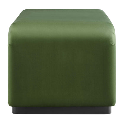 Koda Performance Velvet Waterfall Ottoman by Furniture For America