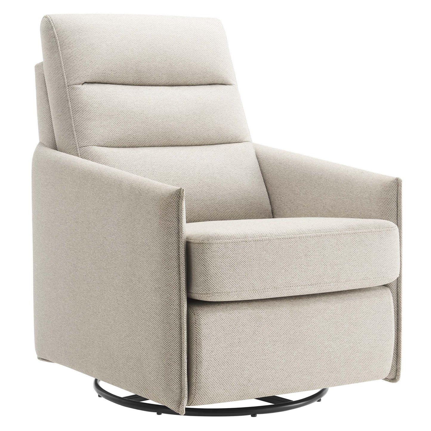 Etta Upholstered Fabric Lounge Chair by Furniture for America