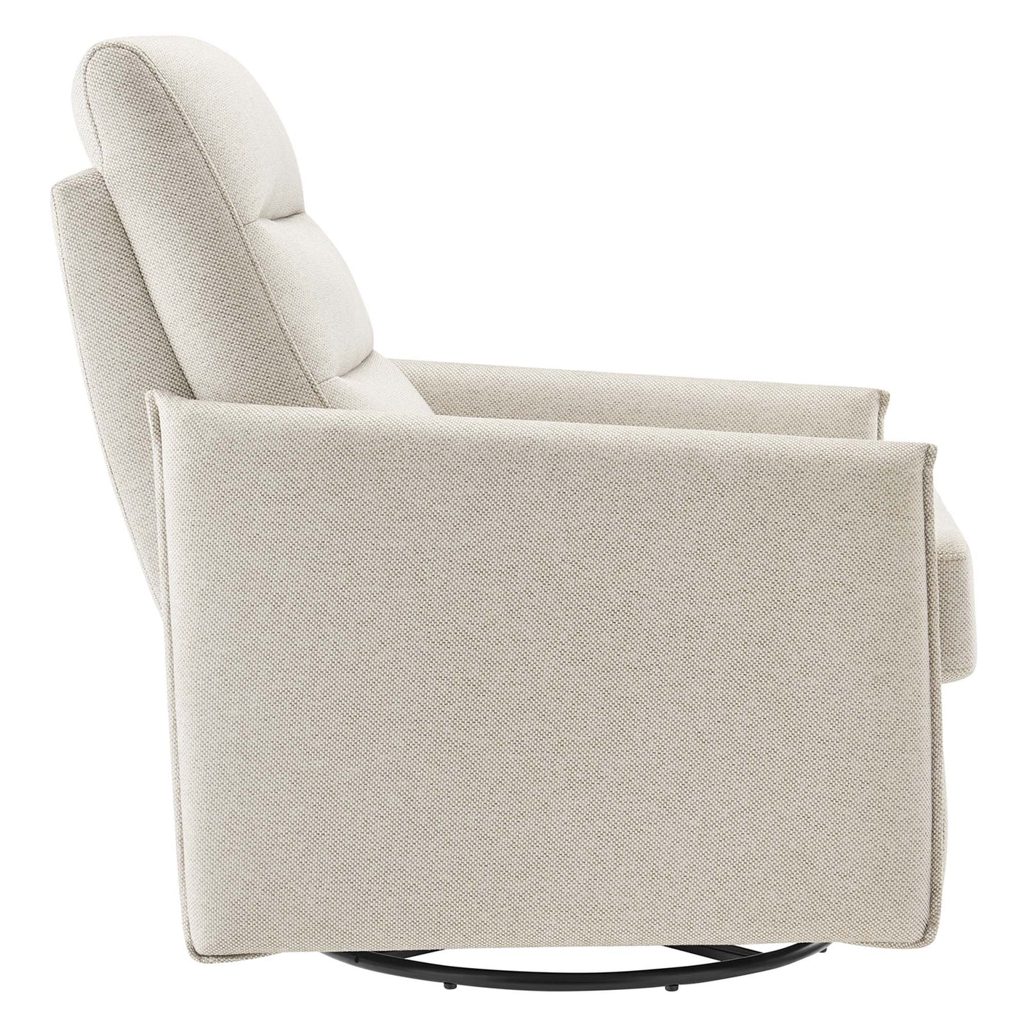 Etta Upholstered Fabric Lounge Chair by Furniture for America
