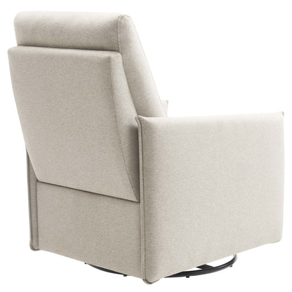 Etta Upholstered Fabric Lounge Chair by Furniture for America