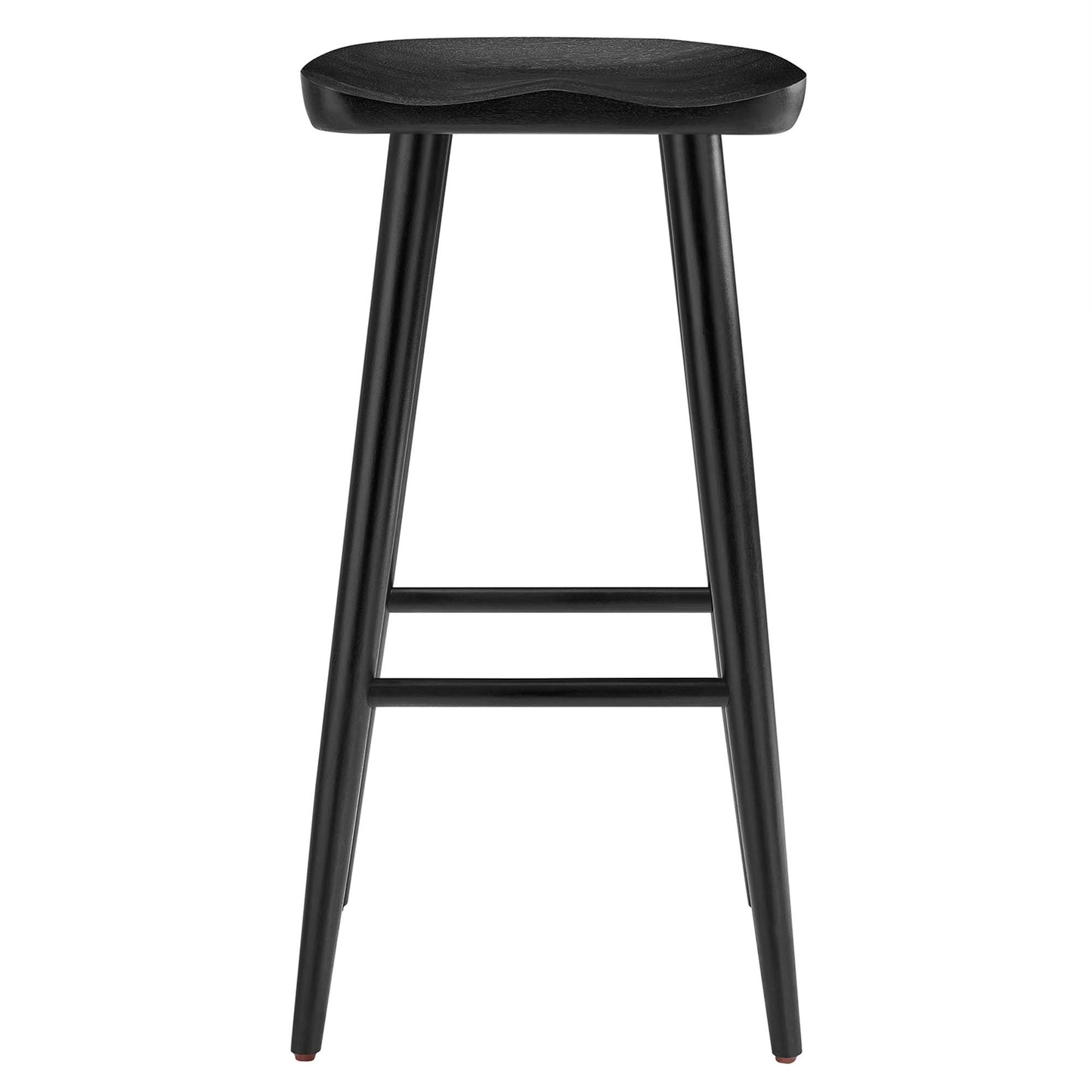 Saville Backless Wood Bar Stools Set of 2 by Furniture For America