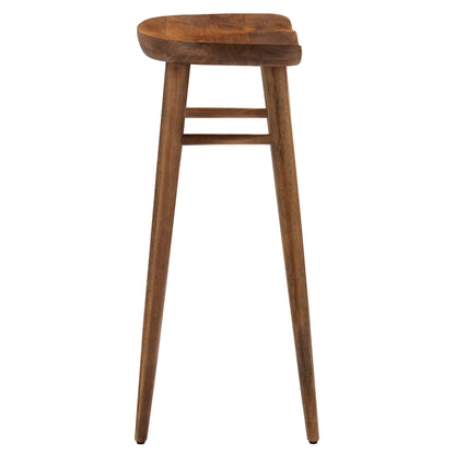 Saville Backless Wood Bar Stools Set of 2 by Furniture For America