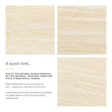 Lumen 60" Oval Faux Travertine Dining Table in Black Travertine