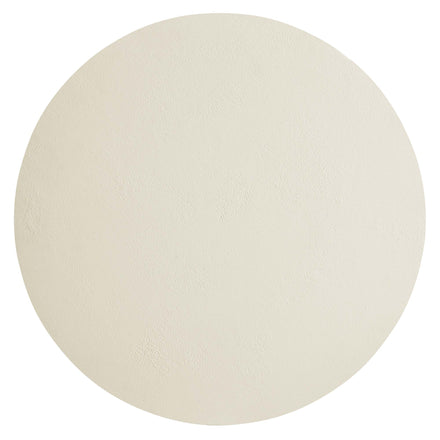 Caspian Round Concrete Coffee Table in White