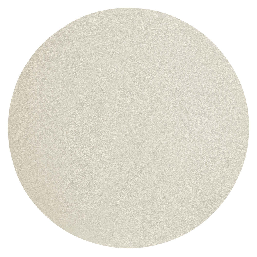 Canopy Round Concrete Side Table in White