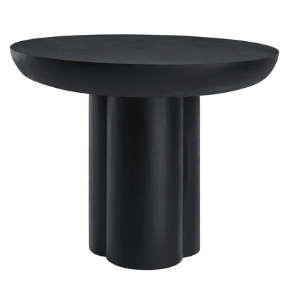 Caspian 40" Round Concrete Dining Table by Furniture For America